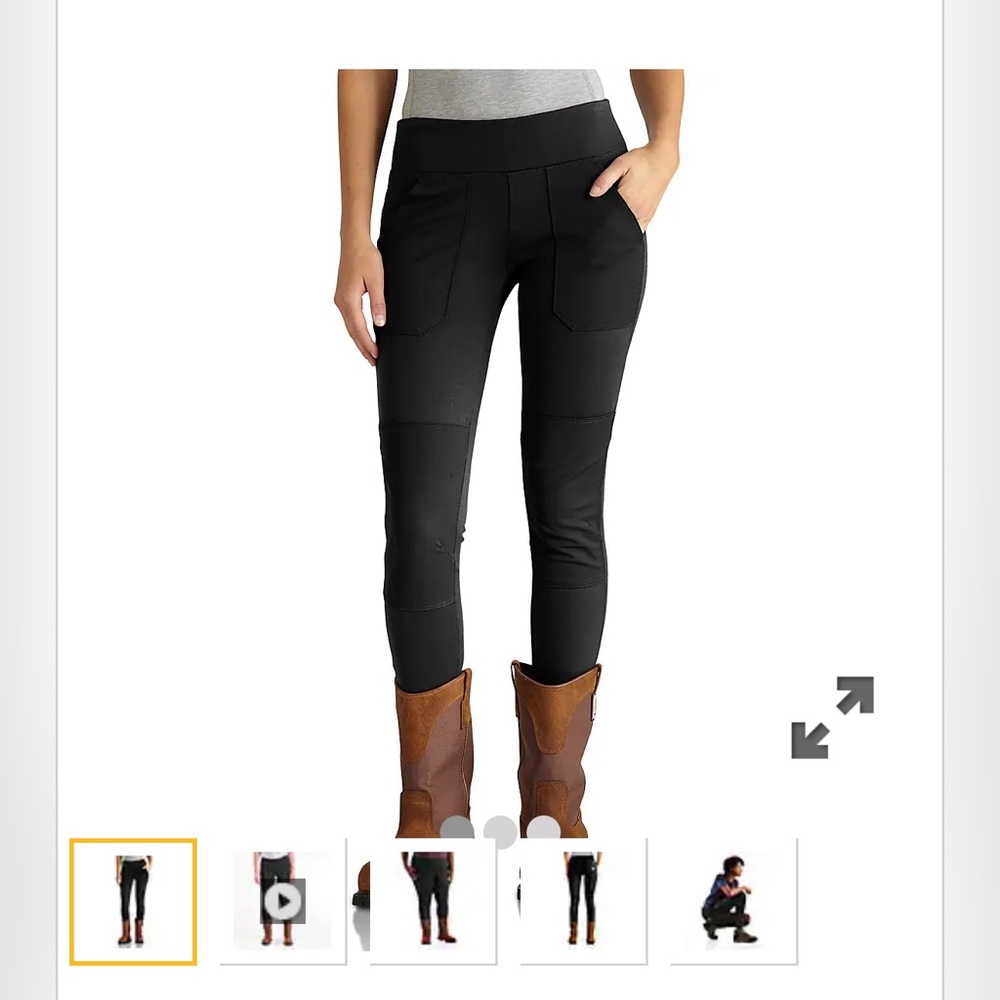 CARHARTT WOMEN'S FORCE FITTED MIDWEIGHT UTILITY LEGGING